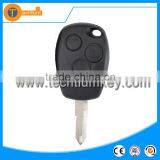 3 Button Remote Key Case Shell With Logo and Uncut Blade Car Key Cover Blanks Wholesale for Renault Espace Scenic Laguna Clio