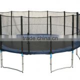 16FT round trampoline with safety enclosure and 6 legs