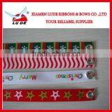 2014 New Design Printed Satin Ribbon Bracelet thumbnail-3