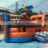 Inflatable Pirate Ship Bounce House,inflatable Pirate Ship Combo