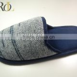 2016 wholesale hand knitted slippers winter knitted slippers men size