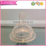 Momy Realistic Teat Wide Neck Silicone Baby Water Bottle Nipples thumbnail-1