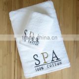 high quality 100% cotton white bath towel small order accepted