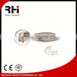 Custom Door Hardware Aluminum Door Handle With Keyhole Plate