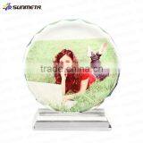 Sublimation Crystal Photo Frame Wedding Souvenir Crystal Baby Born Souvenir thumbnail-2