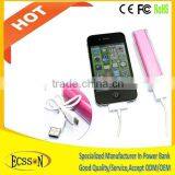 2600mah Lipstick Tube Power Bank