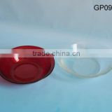 Customized colored glass material fruit salad bowl