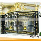 Metal Wrought Iron Beautiful Decoration Door thumbnail-2