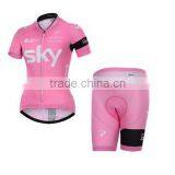 sport short bike uniform set cycling clothing woman