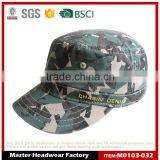 Wholesale Custom Camo Military Caps With Flat Embroidery thumbnail-1