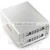 RAID / USB3.0 to 3.5" 2 Bay SATA HDD Enclosure