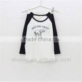 Children Cotton T-shirt O-neck Long Sleeve Tee thumbnail-1