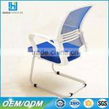 China Manufacturer Wholesale Plastic Chairs Mid Back Ergonomic Mesh Chair Conference With L Base thumbnail-2