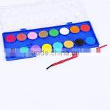 Art Wholesaler Good Quality With Brush Watercolor Set, 20mm*05mm 18 Color Water Cake For Kids thumbnail-2