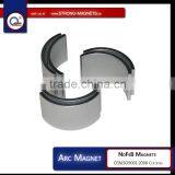 Arc Rare Earth Magnet/NdFeB Segment/Arc Magnet With N35,N38,N40,N42,N45,N48,N50,N52 Grade/magnet Motor