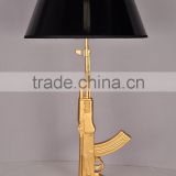 Manufacturer's Premium fiberglass gun shape lamp tdp lamp