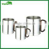 220ml Stainless Steel Beer Mug With Carabine thumbnail-3
