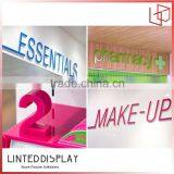 Fabric Stand Display Textile Aluminum Tension Fabric Backdrop Display Cosmetic Display Stand