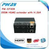 Good Quality and Hot Selling Pinwei PW-DT209 H.264 Encoder Long Range 200m ( 660FT) HDMI to Ethernet Extender With IR&RS232 thumbnail-3