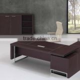 Office Desk/Executive Desk/Chromed Stainless Steel office table