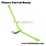15cm sea fishing fluorescent curved boom with clip link