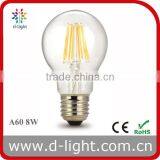 8W A60 LED Globe Bulb E27 Vintage Edison Light Bulb 100w thumbnail-1