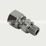 Chrome plated brass end fittings