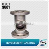 SS316 Stainless Steel Investment Casting Valve Fitting thumbnail-1