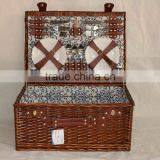 Linyi Cheap Wicker Picnic Basket for 4 Person Hotsale Wicker Empty Picnic Baskets thumbnail-5