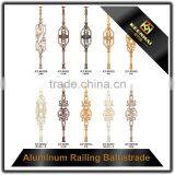Luxury Design Decorative Powder Coated Aluminum Indoor Stair Handrail thumbnail-6