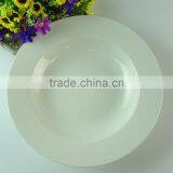 White Ceramic 10inch Soup Plates thumbnail-2