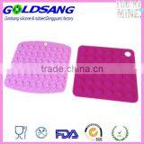 Square Silicone Non Slip Cup Pot Holder Insulated Mat Table Coaster thumbnail-2