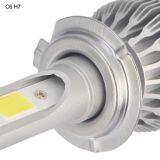 Hot Sale Brightest Car Accessories C6 H7 Cob 30W/Bulb(60W/Set) 6400lm/set(3200lm/b LED COB H7 LED Headlight Bulbs Hi/Lo thumbnail-2