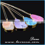 Irregular Shaped Natural Gemstone Necklace Raw Agate Druzy Stone Necklace thumbnail-2