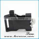 Paracord Bracelet Flint Fire Starter Whistle Compass Buckle With Bottle Opener Screwdriver thumbnail-2