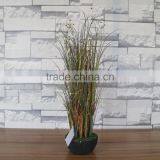 New Design Antumn Color Plastic Grass for Europen Markets thumbnail-1