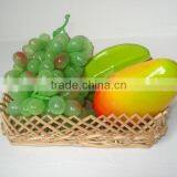 Natural Color Wicker Fruit Basket thumbnail-1