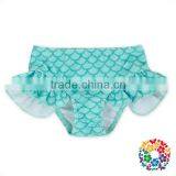 Baby Girls Two Pieces Swimming Costume Clothes Flower Print Swim Fabric Mermaid Swimsuit thumbnail-2