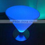 Glowing Portable Bar Tables LED Poseur Table With 16 Colors Changing for DJ House thumbnail-3
