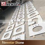 Newstar Bianco Carrara Countertop Table Top Sale White Marble Slab thumbnail-2