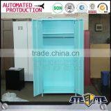 Korean Steel Cloth Wardrobe Bedroom Lockable Clothes Wardrobe Closet thumbnail-3