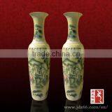Hand Painting 1.4 Meter High Chinese Large Cermic Floor Vases thumbnail-1