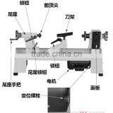 European Quality CE Certification DIY Wood Lathe MC1018VD thumbnail-3