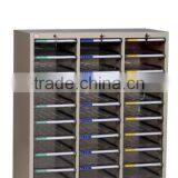 A4 Size Lockable Plastic Drawer Filing Cabinet thumbnail-5