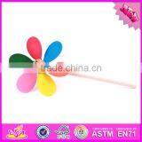 2016 Top Sale Funny Wooden Baby Windmill Toy W01A090 thumbnail-1