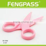 S5-1040 4.25 Inch Plastic Zig Zag Scissors For Kids thumbnail-3