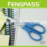 S2-1278 6-1/5" 2CR13 Stainless Steel PP Plastic Handle Stationery Scissors / Kid Scissors thumbnail-3