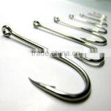 100 Pcs/lot New Arrival Black Silver Fishing 10 Sizes 3# - 12# Steel Hook Comes With Carry Box thumbnail-1