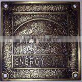 Casting Nameplate Antique Finish