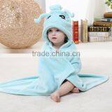Wholesale Animal Shape Baby Bathrobe With Hood Baby Blankets thumbnail-3